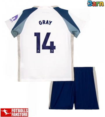 Tottenham Hotspur Archie Gray #14 Hemmatröja Barn 2025-26 Kortärmad (+ Korta byxor)